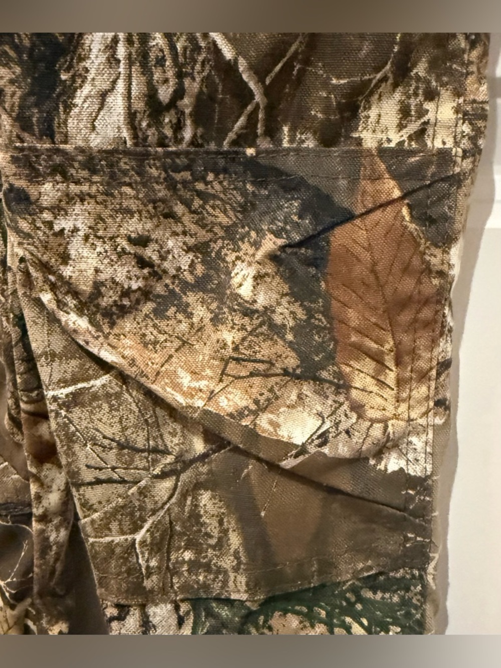 Magellan Outdoors Camo Bib Overalls – Brown Green Realtree Print - Picture 5 of 7
